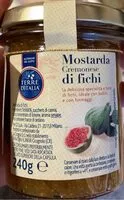Mängden socker i Mostarda Cremonese di fichi