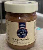 Mängden socker i Patè per Crostino Toscano
