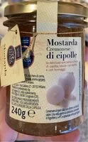 Mängden socker i Mostarda cremonese di cipolle