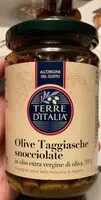 Mängden socker i Olive Taggiasche snocciolate