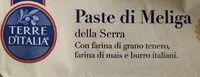 Mängden socker i Paste di Meliga