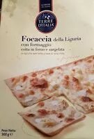 Mängden socker i Focaccia della Liguria