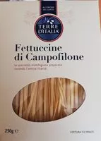 Mängden socker i Fettuccine di Campofilone
