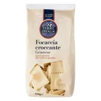 Mängden socker i Focaccia croccante trozos