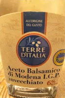 Mängden socker i Aceto balsamico di Modena IGP