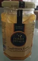 Mängden socker i Confettura extra di pera terre d'Italia
