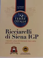 Mängden socker i Ricciarelli di Siena IGP