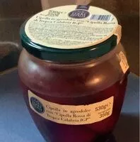 Mängden socker i Cipolla in agridolce