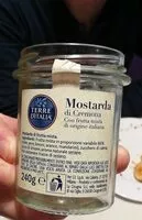 Mängden socker i Mostarda di cremona