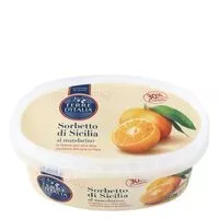 Mängden socker i Sorbete de sicilia mandarina