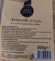Mängden socker i Troccoli di puglia