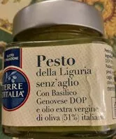 Mängden socker i Pesto della Liguria senz'aglio