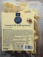 Mängden socker i Casonsei de la Bergamasca