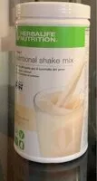 Mängden socker i Nutritional shake mix