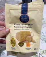 Mängden socker i Grana padano DOP