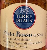 Mängden socker i Pesto rosso di sicilia