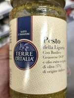 Mängden socker i Pesto terre d'Italia