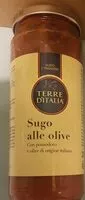 Mängden socker i Sugo alle olive