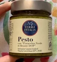 Mängden socker i Pesto con “Pistacchio Verde di Bronte DOP”