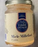 Mängden socker i Miele Millefiori d’Umbria