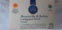 Mängden socker i Mozzarella di Bufala Campana