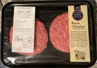 Mängden socker i Hamburger Razza Chianina