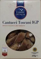 Mängden socker i Cantucci de Toscane