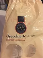 Mängden socker i Orecchiette di Puglia