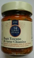 Mängden socker i Ragù Toscano di carne Chianina