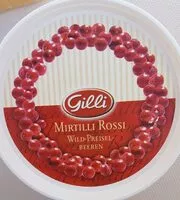 Mängden socker i Mirtilli rossi