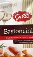 Mängden socker i Bastoncini gusto speck