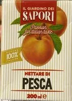 Mängden socker i Nettare di pesca