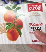 Mängden socker i Frullato di pesca