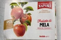 Mängden socker i Frullato di mela