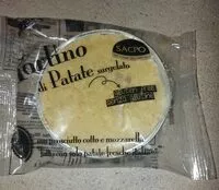 Mängden socker i Tortino di Patate surgelato