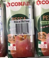 Mängden socker i Pesca