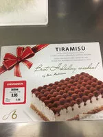 Mängden socker i Tiramisù