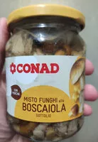 Mängden socker i Misto funghi alla BOSCAIOLA sottolio