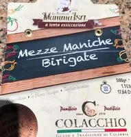 Mängden socker i Mezze Maniche Birigate