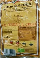 Mängden socker i Corallini all'orzi