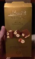 Mängden socker i Lindt nuxor
