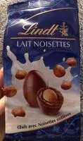 Mängden socker i Oeufs avec noisettes entieres