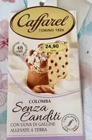 Mängden socker i Colomba senza canditi