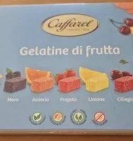 Mängden socker i Gelatine di frutta