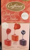 Mängden socker i Delizie d'Italia gelatine alla frutta assortite