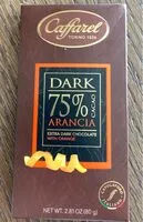 Mängden socker i Dark 75% arancia