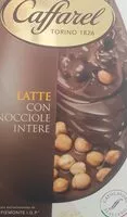 Mängden socker i Caffarel LATTEcon nocciole intere