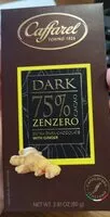Mängden socker i Dark 75% cacao zenzero