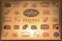 Mängden socker i Caffarel praline