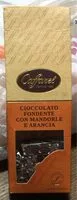 Mängden socker i Cioccolato fondente con mandorle e arancia